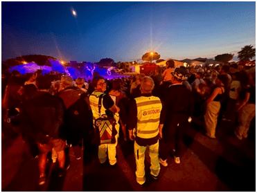 Poste de Secours Manifestation de nuit