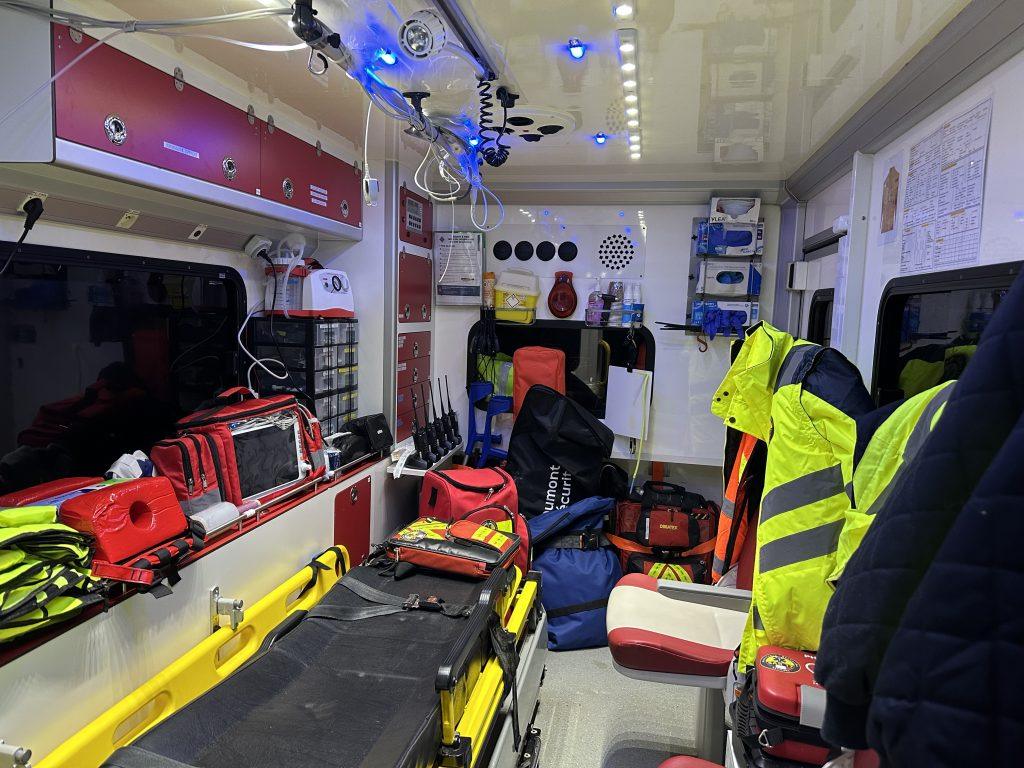 vehicule interieur VPSP vers l'avant